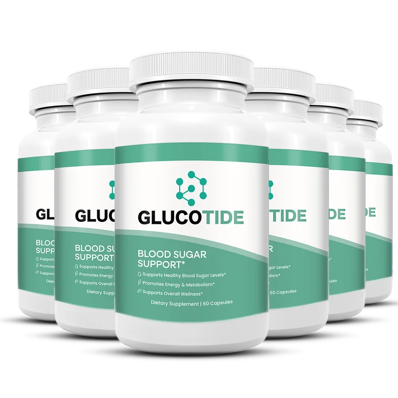 Glucotide Blood Sugar Support — 6 Bottle / 180 Day Pack